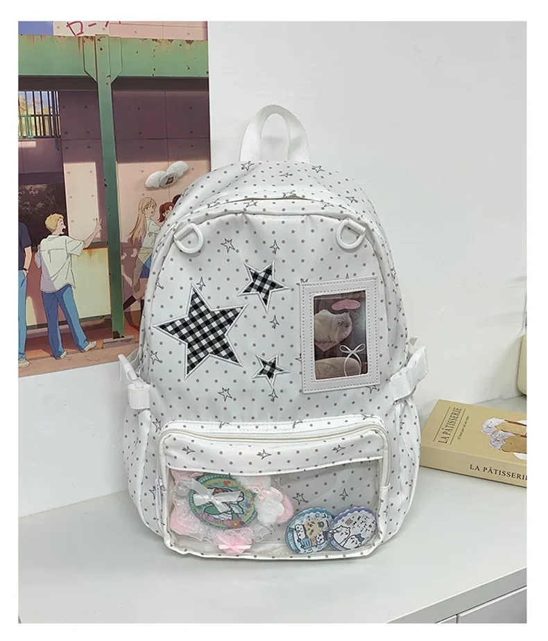 Kawaii Starry Harajuku Ita College Backpack - Limited Edition