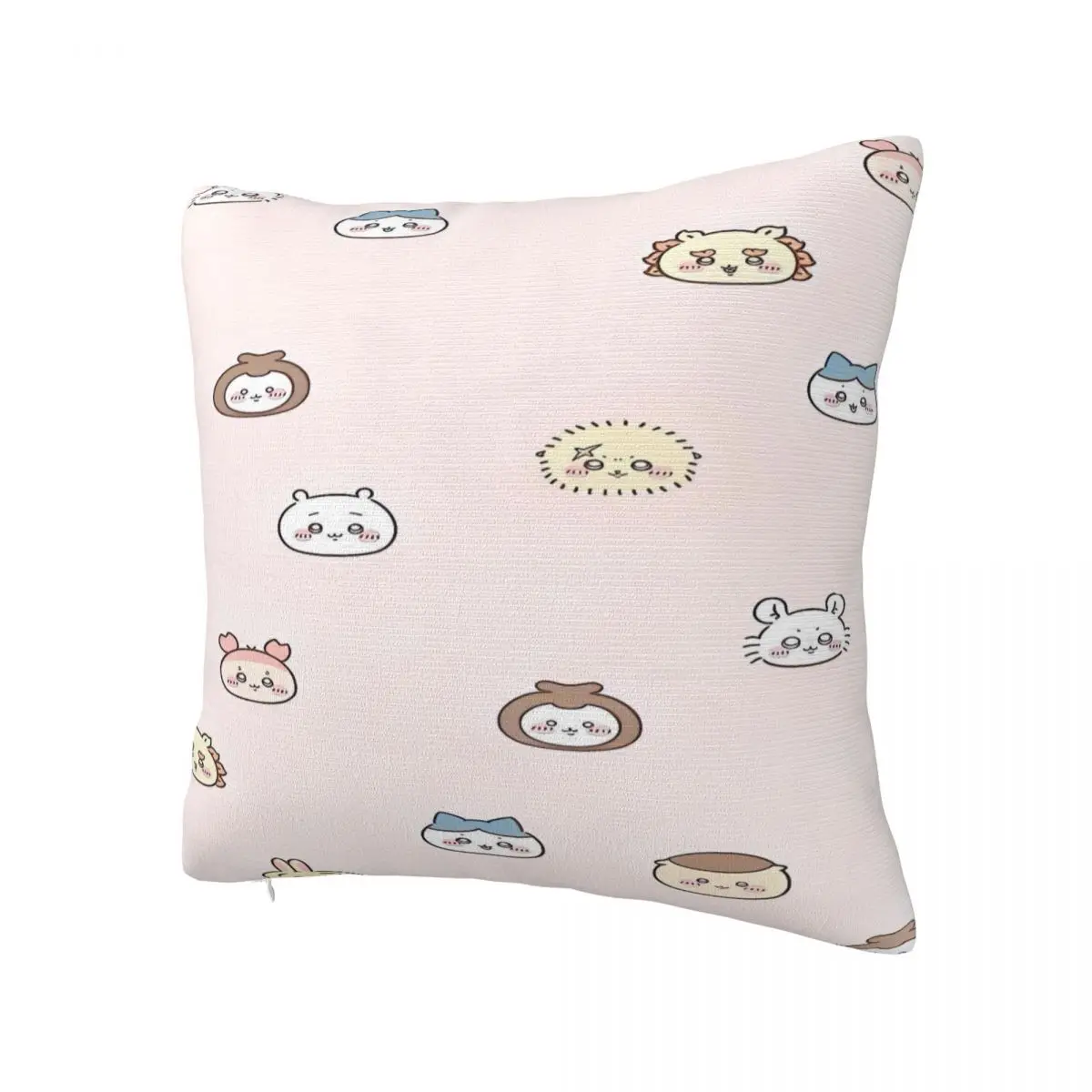 C-Chiikawa الكرتون كيس وسادة غطاء وسادة الموضة تصميم ناعم غطاء الوسادة سادات ل أريكة سيارة ديكور المنزل