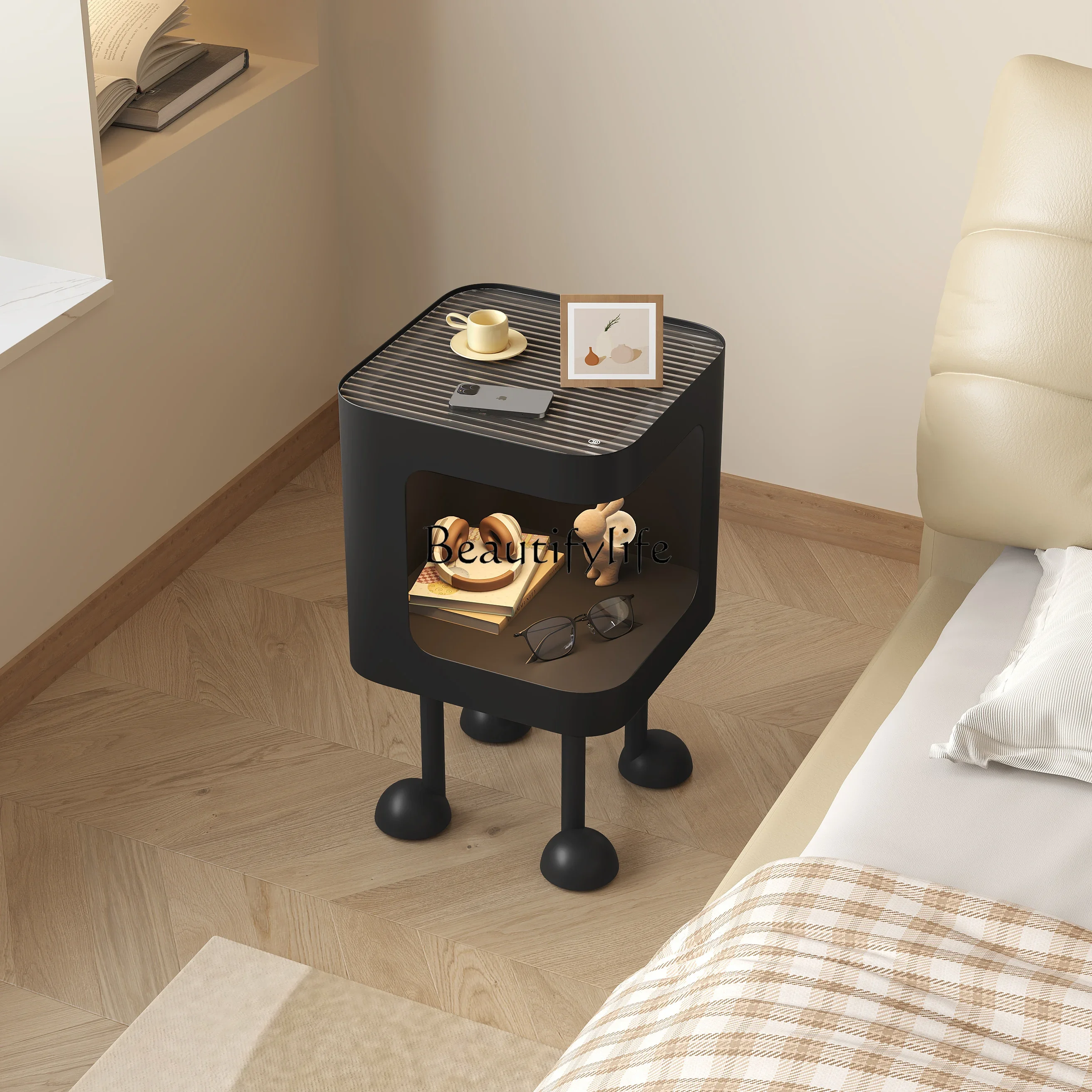 

ls 42Design sense children's bedroom side few light luxury high-end small bedside table