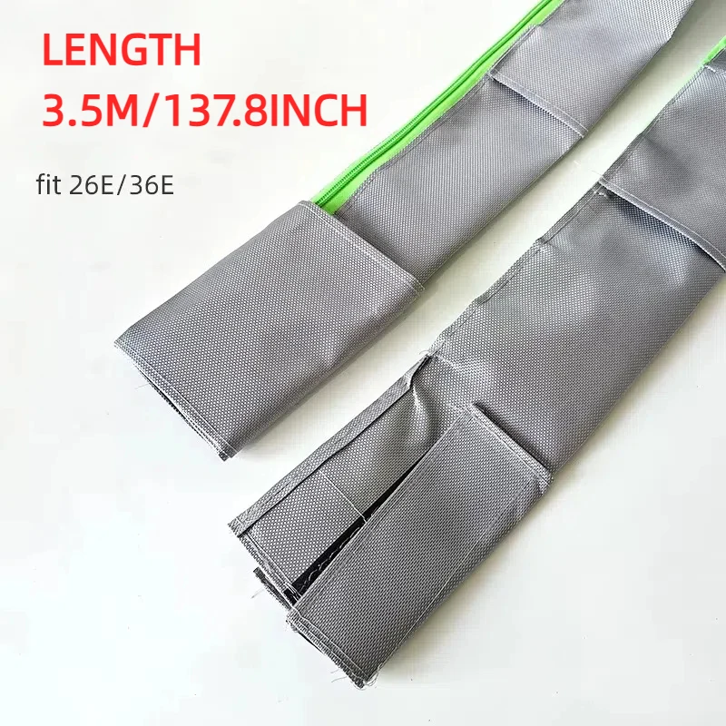 غطاء حماية 3.5 متر مناسب لأنبوب مفرغ ميركا فيستول غطاء حماية لخرطوم أنبوب جمع الغبار لمنع التآكل #6