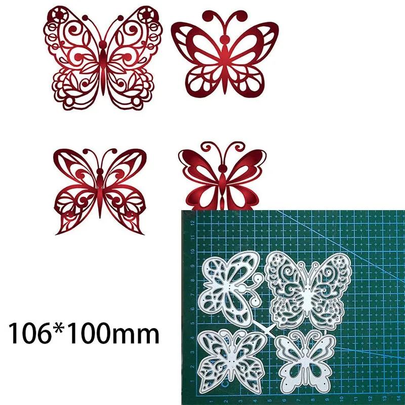 Butterfly dragonfly metal cutting dies Scrapbooking decoration paper craft knife mould blade punch template Embossing stencils