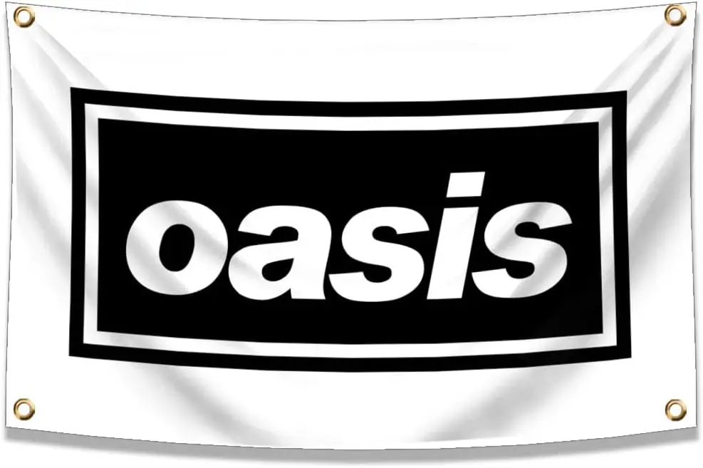 Decrplus Flag Rock Music Band Banner 3X5ft (HD Printing, Durable 150D Polyester) Garage Man Cave Tapestry