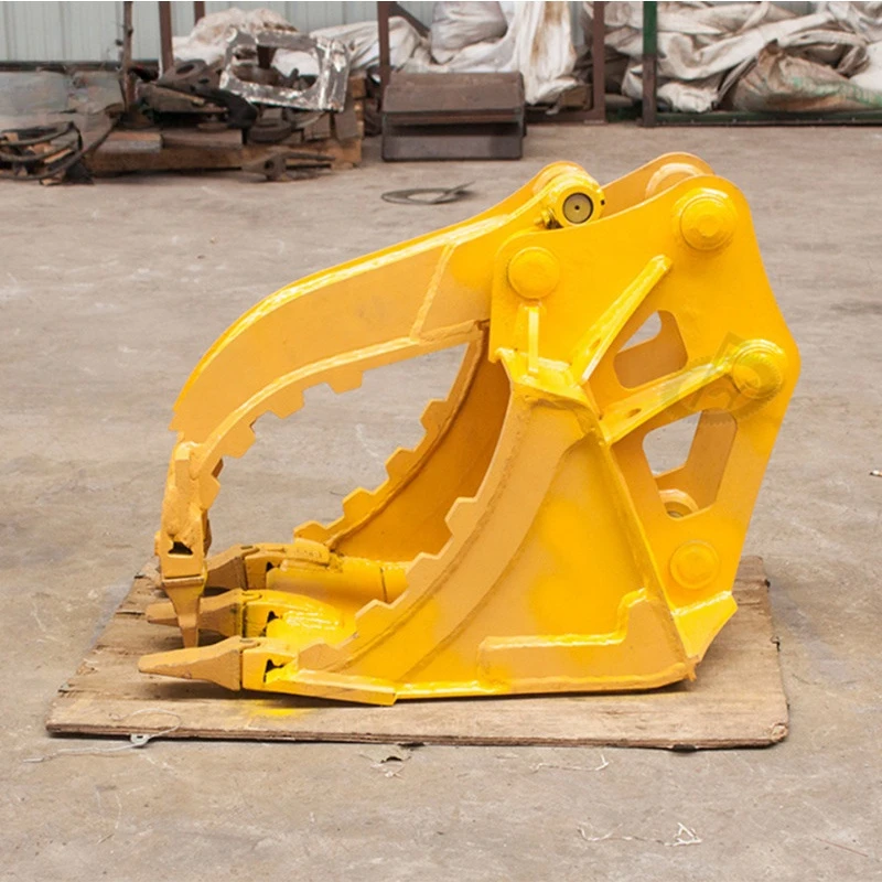 excavator bucket, hydraulic thumb bucket for grapple stone