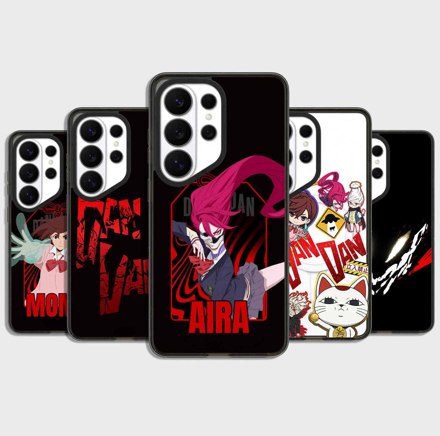 

Lucky Cat Dan Momo Acrylic Case for Samsung Galaxy S26 S25 S24 S23 Ultra S26U S24+ S25+ S26 Plus Protective Case