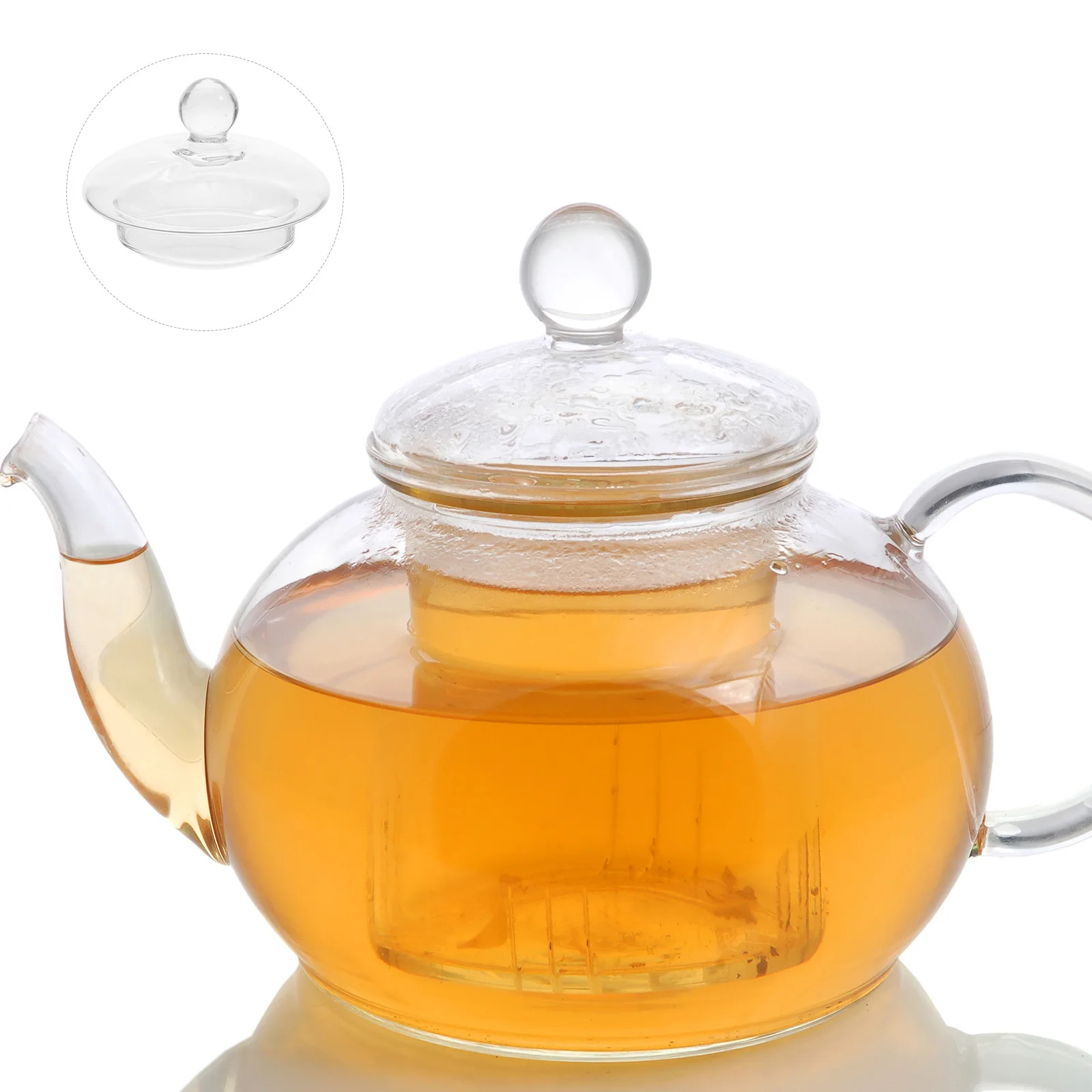 

Heat-Resistant Glass Lid for Teapot Clear Elegant Design Easy to Use No Installation Required Perfect for Home Party Camping