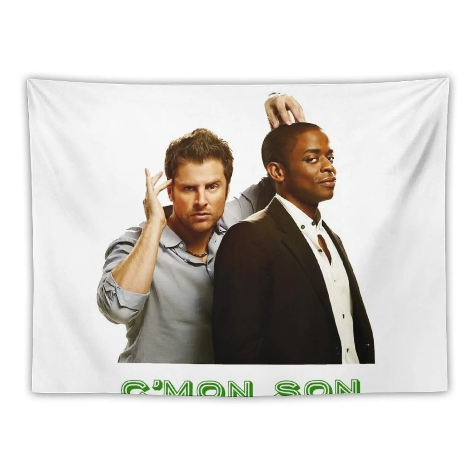 

New Psych "C'mon Son" design Tapestry Things To Decorate The Room Home Decor Aesthetic