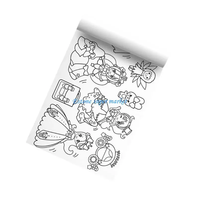 090B Coloring Paper Roll for Kids Imagination Kids' Coloring Paper Roll