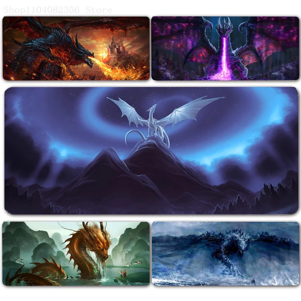 D-Dragon Mousepad Non-slip Suitable For Office Computers Laptops E-sports Game Desk Mats XXL Keyboard