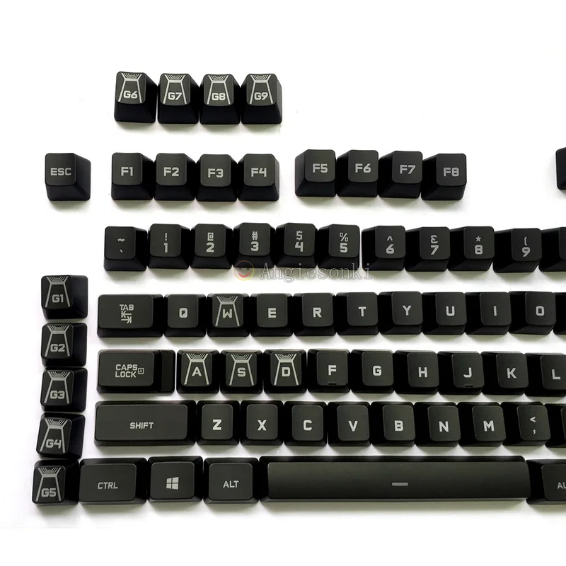 PP+ NEW key caps for Logitech G910 Orion Spectrum RGB Mechanical Gaming Keyboard