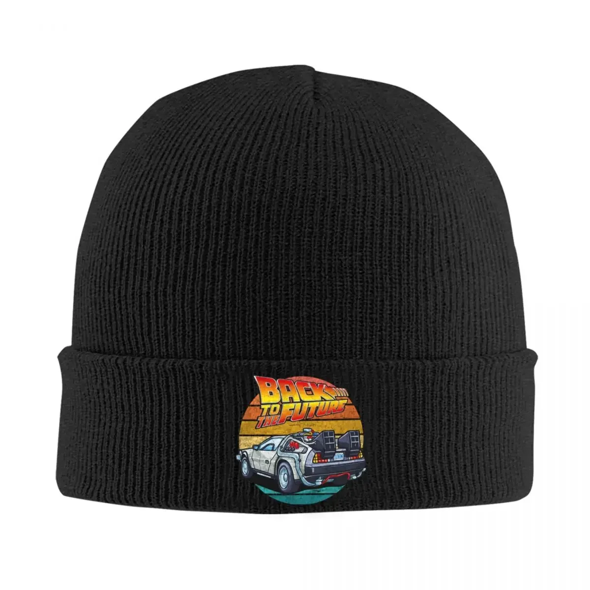 Back To The Future Knit Hat Beanies Winter Hat Warm Casual Car Movie Caps Men Women