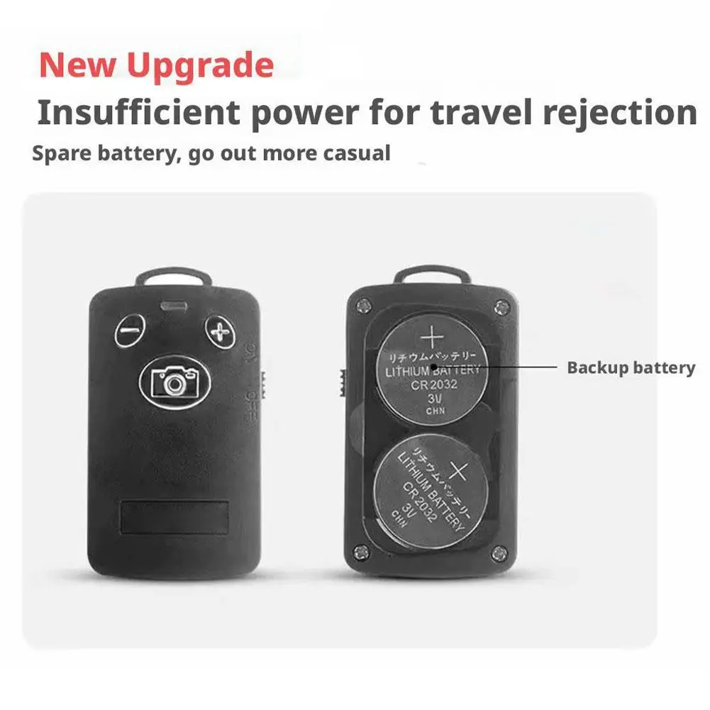 Wireless Remote Shutter Bluetooth Camera Remote Control USB Charging Phone Tripod Stand Selfie Stick Shutter Camera Controller