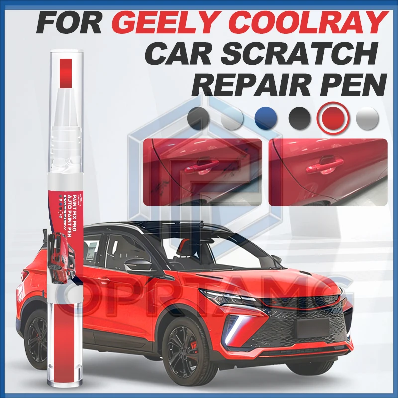 

Автомобильные аксессуары для Geely Coolray Bin Yue 2019-2025: Карандаш для ремонта краски, средство для удаления царапин, DIY, черный