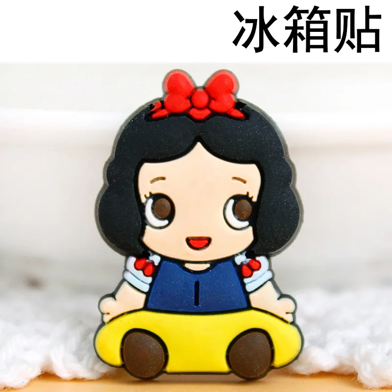 Disney Cute Princess Drawing Board Magnet Mini Refrigerator Home Decoration Sticker Magnets Fridge Souvenir Whiteboard Magnets