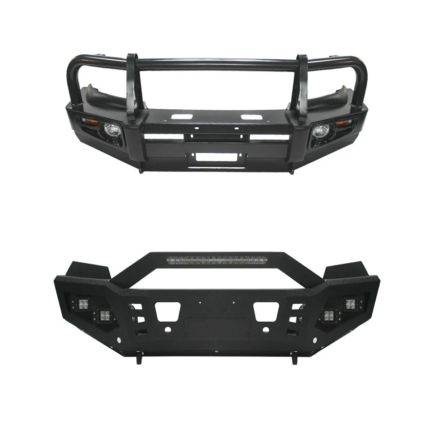 4x4 Pick Up Steel Bull Bar Car Nudge Bar Front Bumper For Toyota Fortuner Tacoma Fj Cruiser Tundra Mitsubishi L200 Dodge Ram