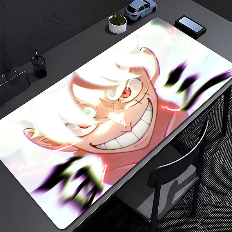 

ONE PIECE Luffy Mouse Pad Large Gamer Keyboard Mat Pads Gaming Desk Protector Laptops Mousepad Deskmat PC HD game Anime Mousepad