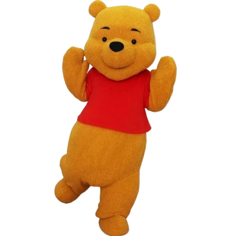 

Cosplay Costume Winnie The Pooh Mascot Animal Carnival Advertising Event Fancy Dress Party Anime Stage Show Adult Props