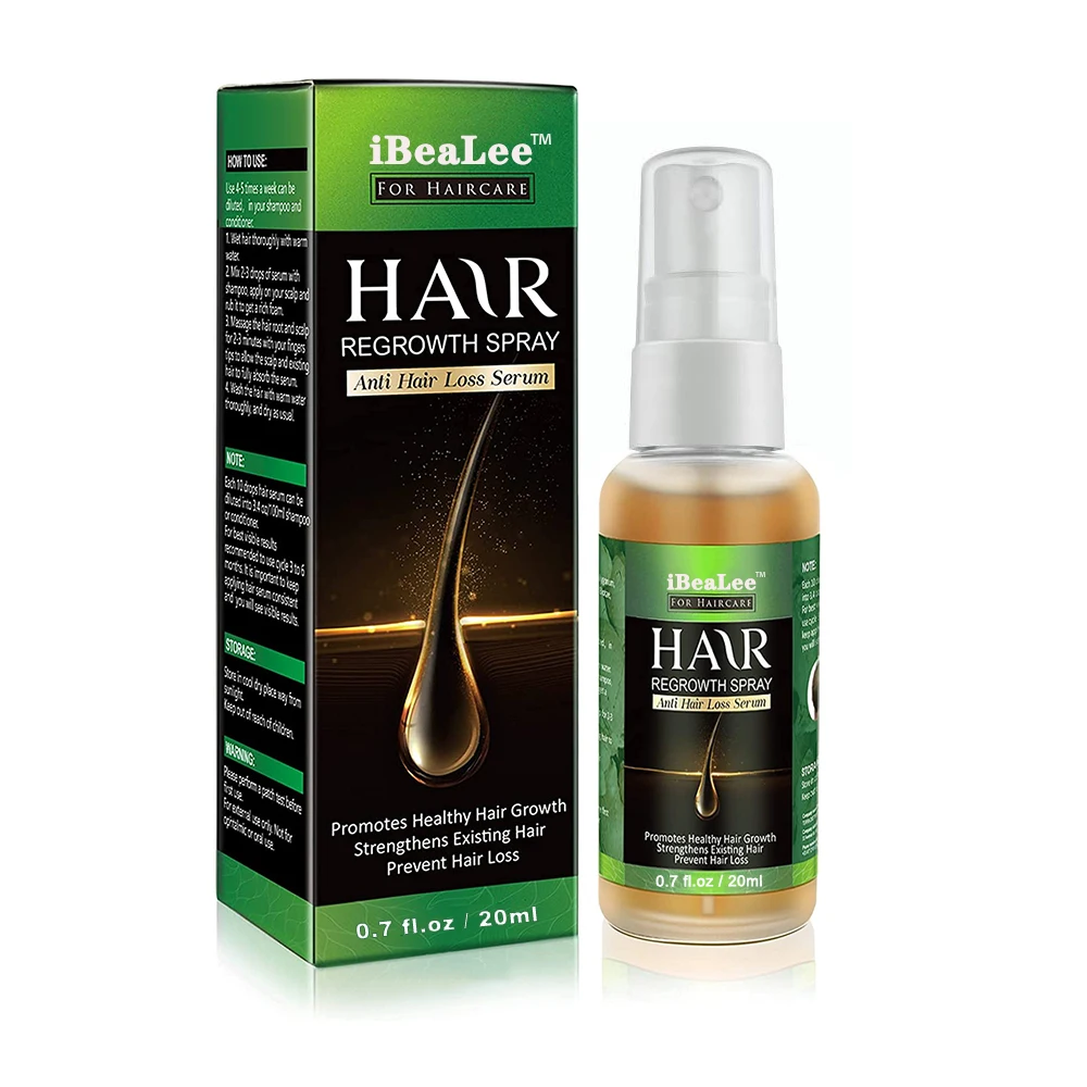 

IBeaLee Ginger Essence Hairdressing Essential Oil Scalp Treatment Prevent Hair Loss Liquid Hair Care Serum Oil Hair Growth