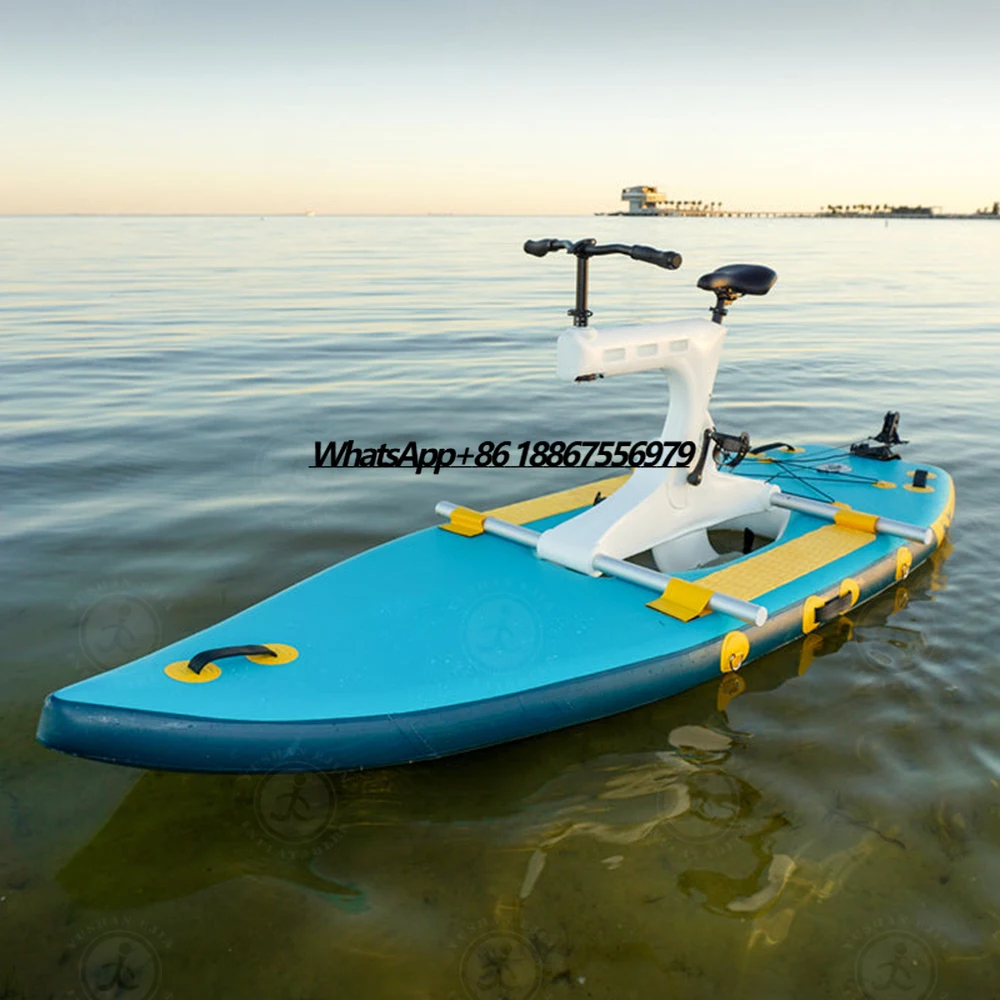 

Outdoor Sport Water Bicycle with Dual Float Tubes for Lake Adventure and Fitness Fun