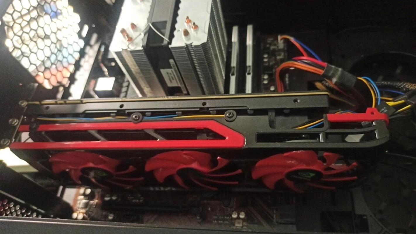 For p40 m40 p100 v100 graphics card heat dissipation modification