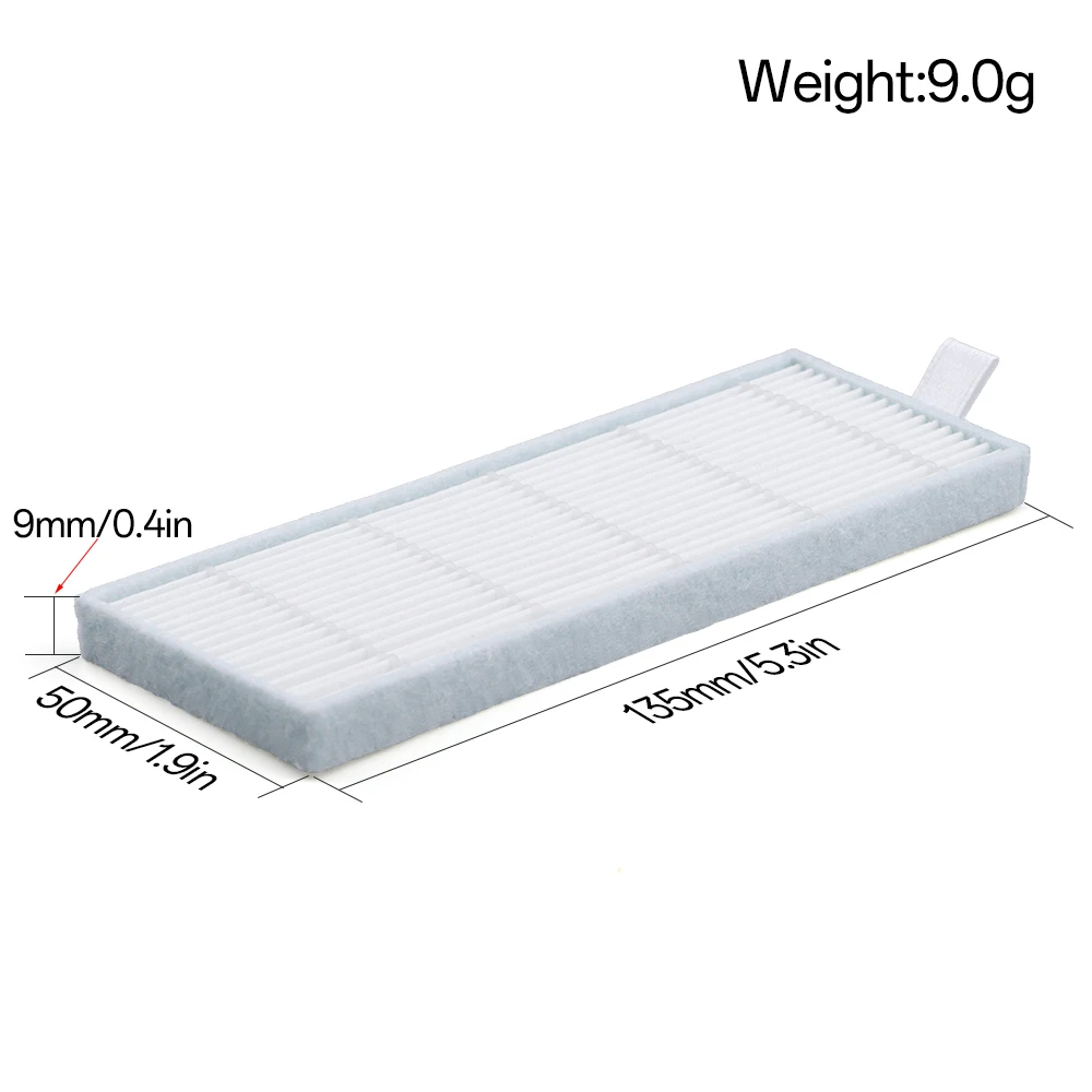 For ILIFE Robot Replacement part for ilife Sponge+ Filters A4s A6 A4 A40 DN621 HEPA Filter Vacuum Cleaner Accessory