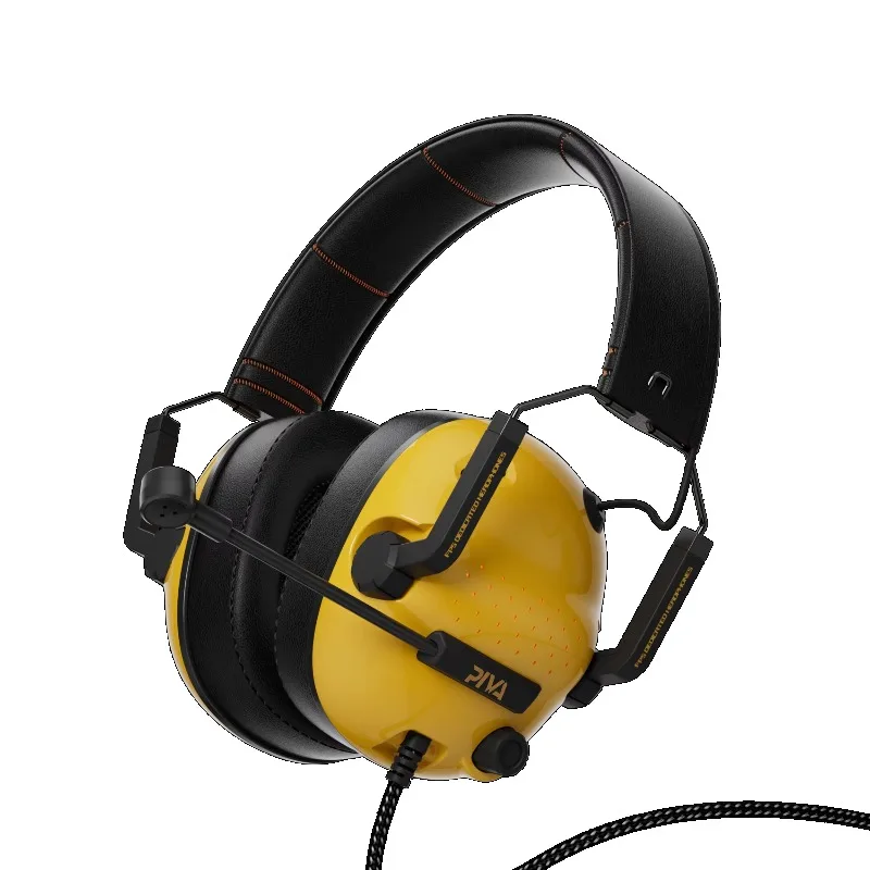 

Virtual Channel Wired Stereo Foldable Portable Headset with Microphone ENC Noise Canceling Gaming Headset