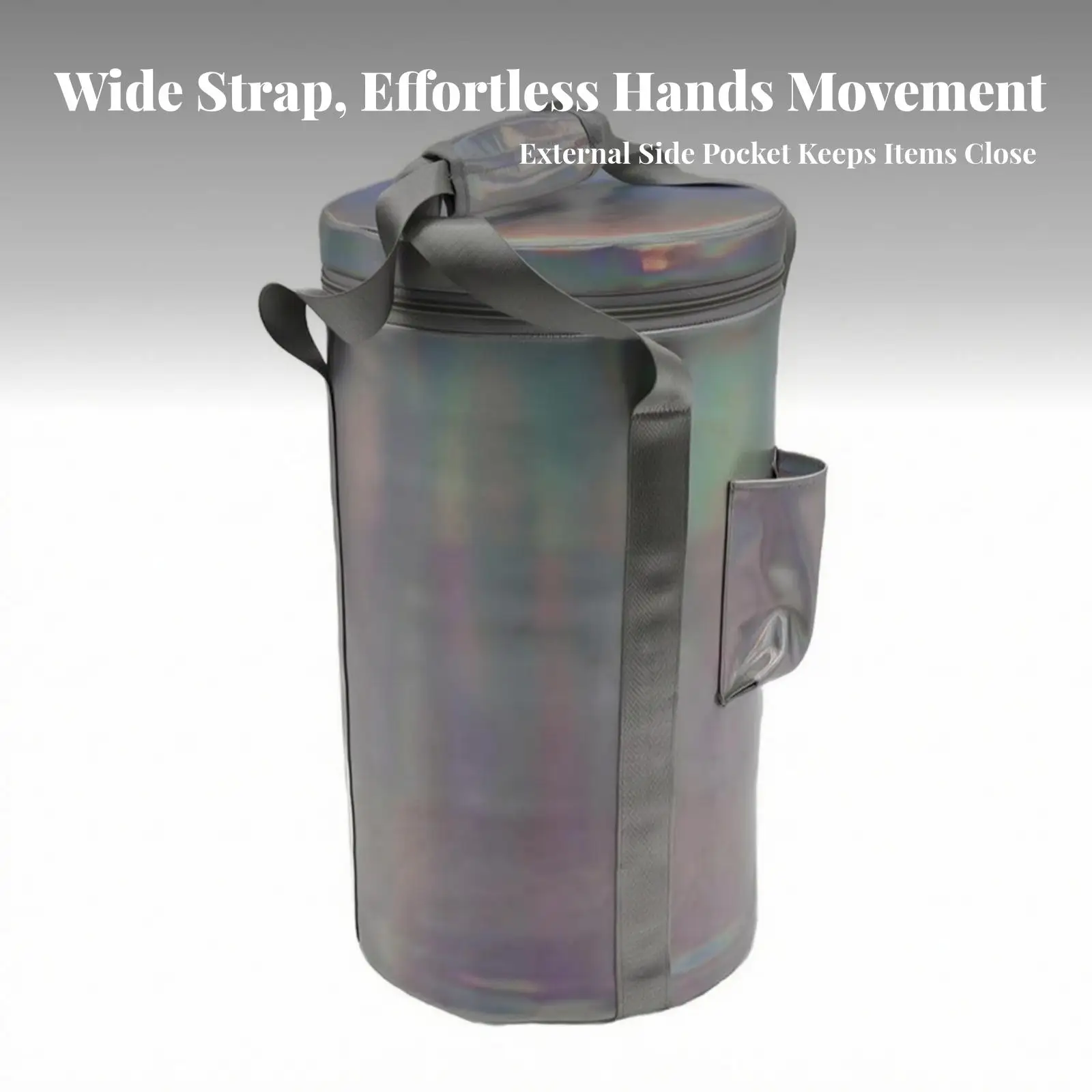 Compact Crystal Bowl Carry Bag with Dual Handles and Strap for Safe Daily Transportation