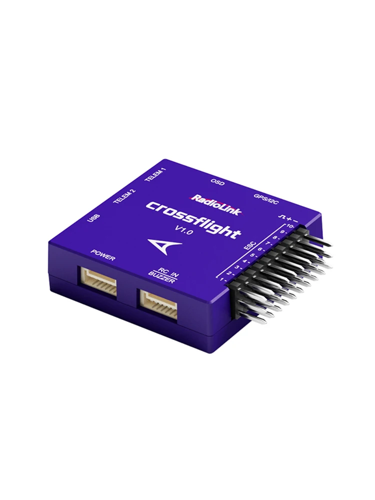Radiolink Crossflight Flight Controller 2-12S 10PWM met OSD Geschikt voor FPV Drone Helikopter Vliegtuig Auto Boot - afbeelding 2