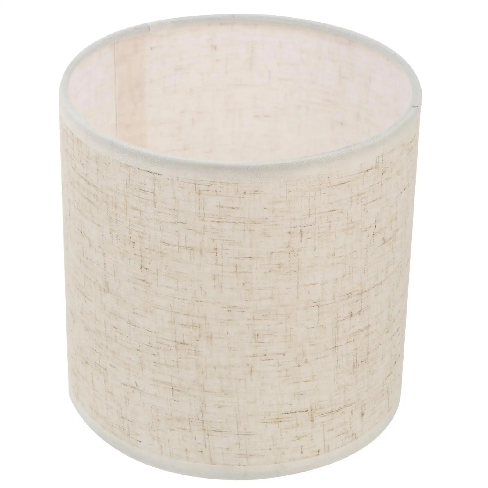 

Linen Lamp Shade Beige Fabric Light Chandelier Rustic Decor Hanging Cloth Lampshade Ceiling Practical Lamp Accessories Dust