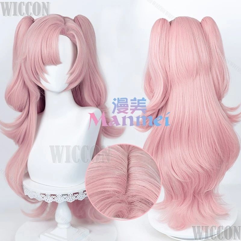 Nicole demara novo terno rosa jogo zenless zona zero cosplay peruca rosa prop feminino menina terno festa de halloween cos personalizado cos