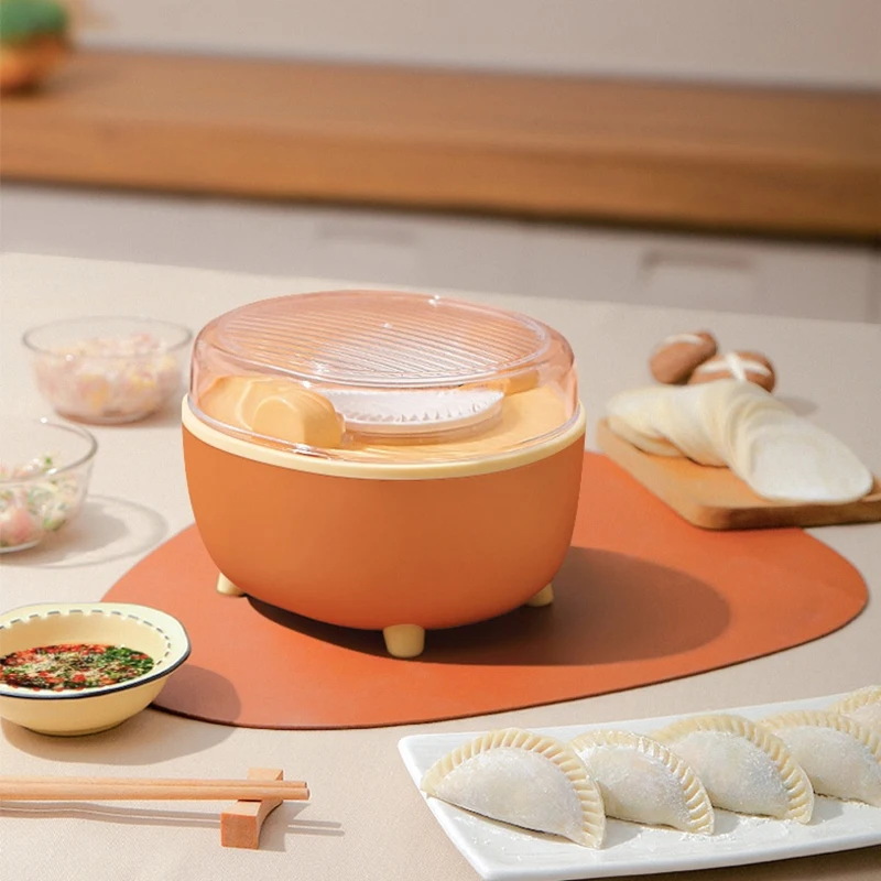 Small household electric dumpling mold automatic dumpling making machine PP material portable USB dumpling maker