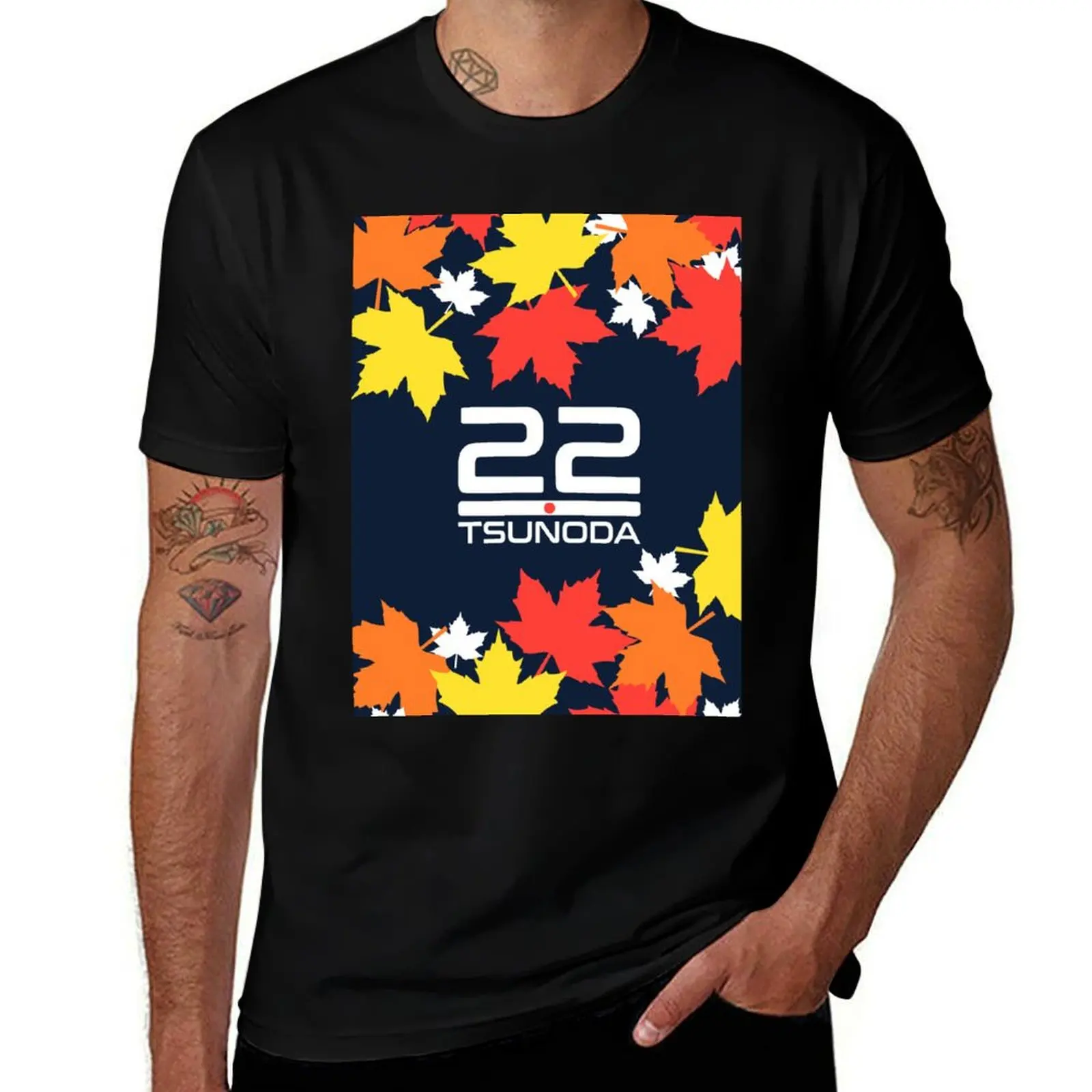 

F1 2024 - Yuki Tsunoda #22 T-Shirt anime clothes custom shirt oversized graphic tee funny t shirts men