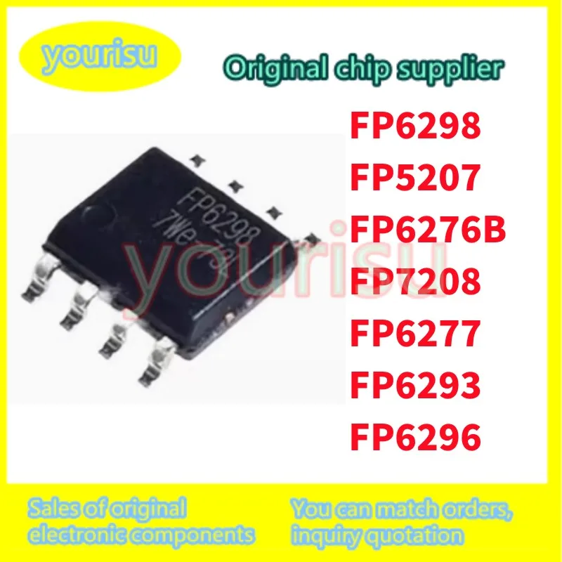 1Pcs FP6298XR FP6298 FP5207XR FP5207 FP6276BXR FP6276 FP7208AXR FP7208 FP6277XR  FP6277 FP6293XR FP6293 FP6296XR FP6296 XR-G1