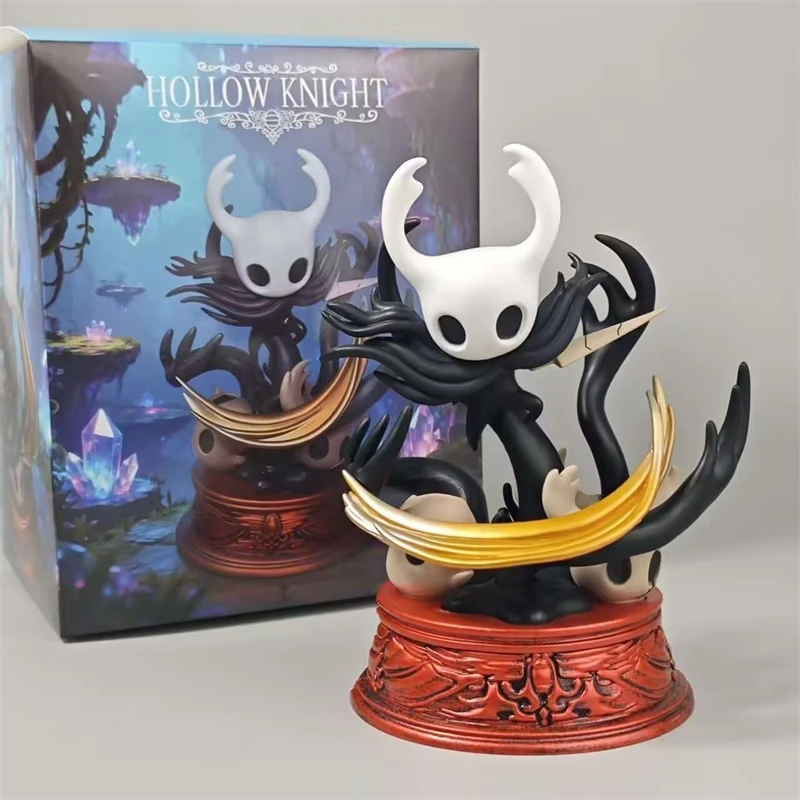 New 18cm Hollow Knight: Silksong Anime Figure Lower Chop Posture Hollow Knight Action Figure Collection Model Ornament Toys Gift
