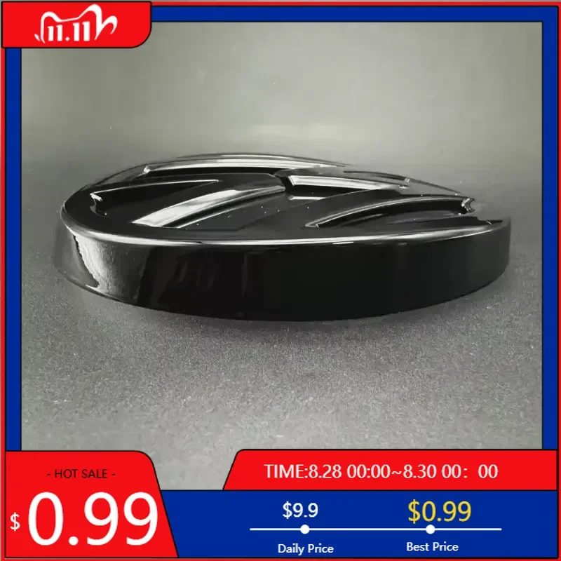 

VW GTI GOLF For VOLKSWAGEN VW 2026 New Emblems Key Case Gloss Black High Quality 138mm Front Grill Badge logo or 110mm Rear Trun