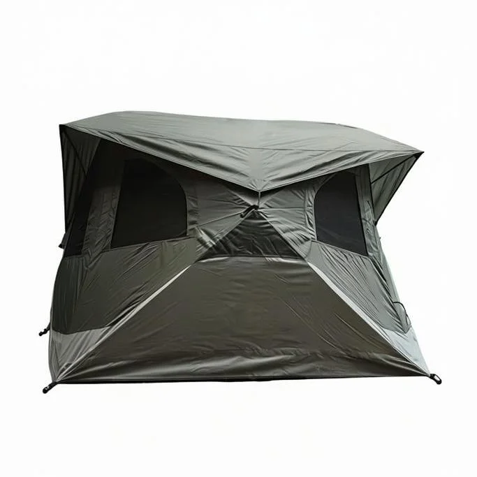 Instant Pop up Camping Tent 4 Person Waterproof Family Camping Tent with Large Mesh Windows