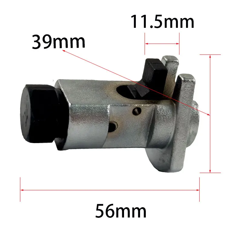 Automotive hydraulic shock absorber removal tool ball head bushing separation sleeve prop sling suspension mechanical separator