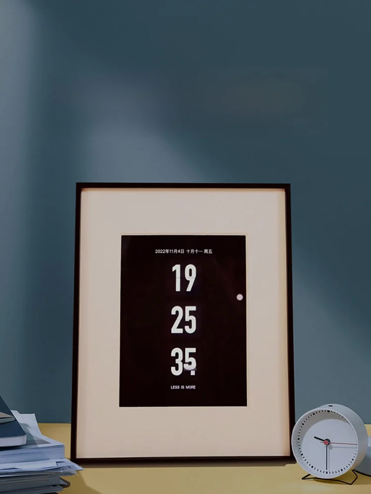 Modern Minimalist iPad Electronic Picture Frame Aluminum Alloy Tablet Photo Frame Home Decorative Item Non-Image Included