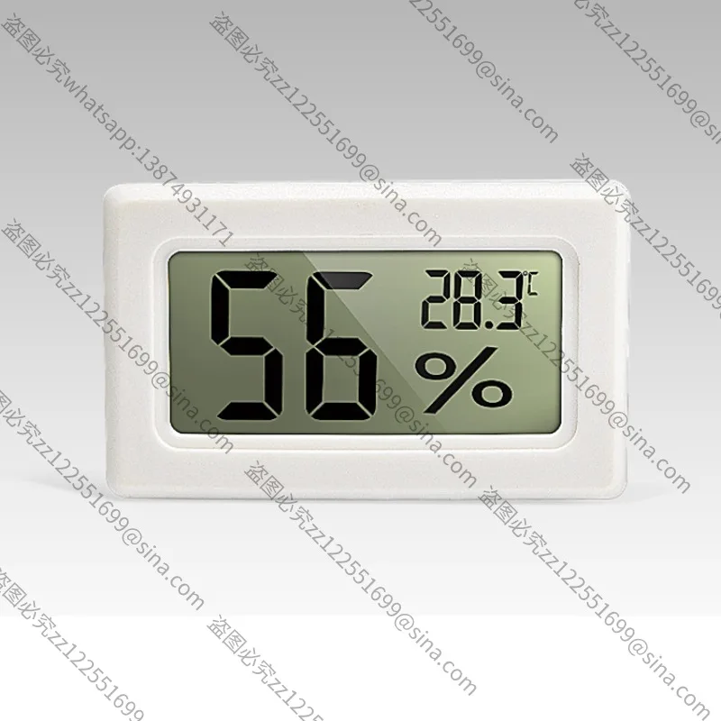 Suitable for Thermohygrometer Digital Display Thermohygrometer Electronic Thermohygrometer External Probe Free Battery PT-2H
