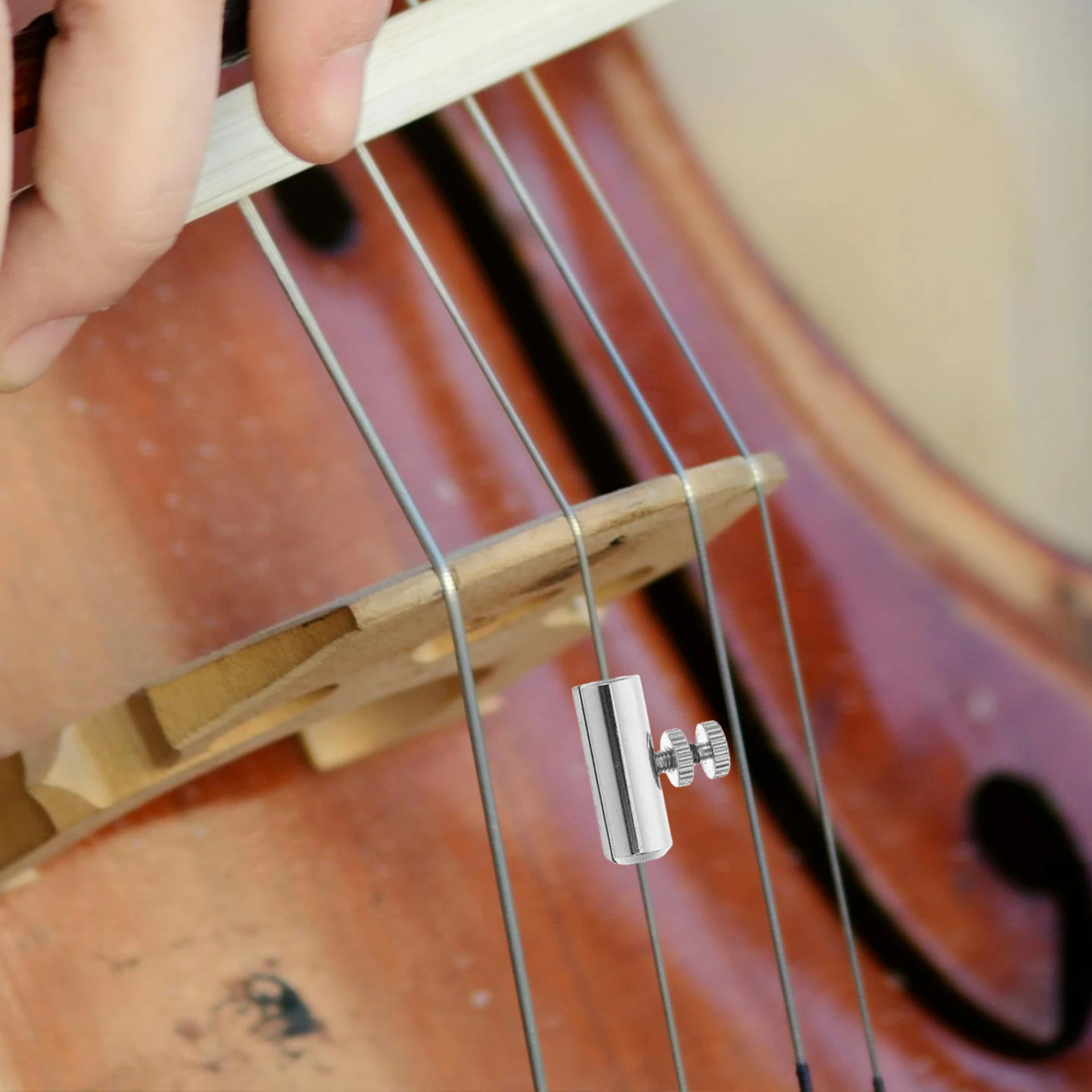 

Wolf Sound Device Mute Musical Instrument Accessories Cello Note Violin Tone Suppressor for Corrector
