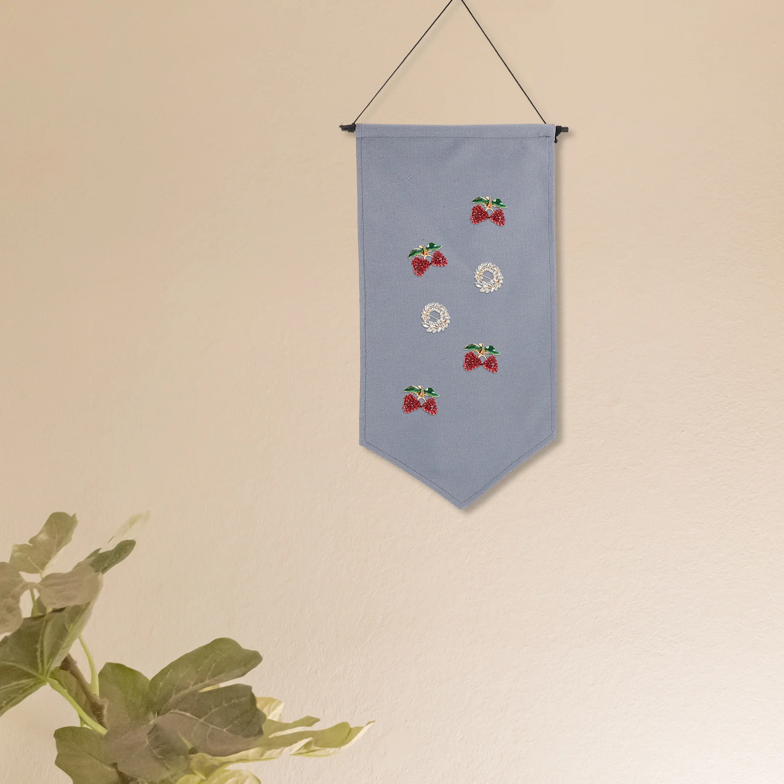 

Красочная подвесная брошь, держатель для витрины, длинный тканевый органайзер для ювелирных изделий, булавки, медали, значки, серьги, дисплей для хранения