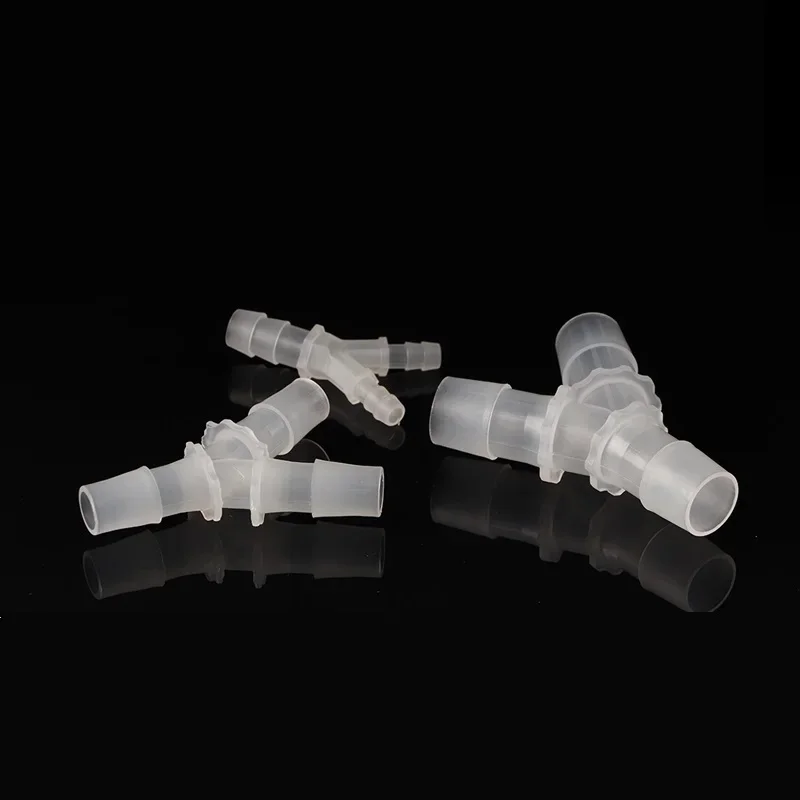 Y Type Plastic Pipe Fitting Φ2.4-Φ15.8mm Plastic Reducing Tee Connectors Irrigation Joints Aquarium Pipe Fitting  Hose Splitter