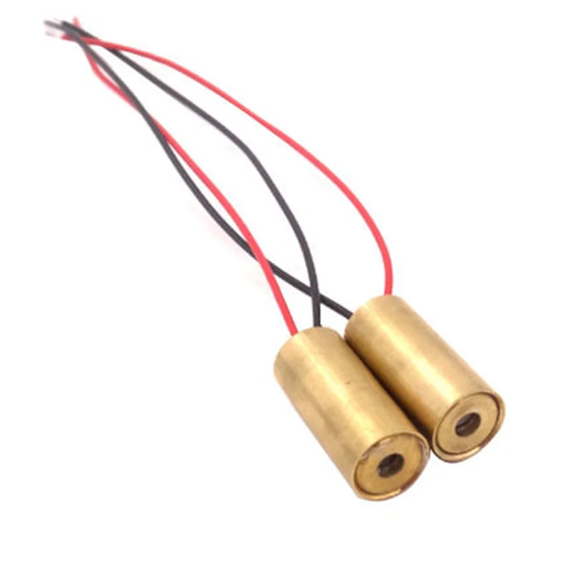 Laser head 650nm 9mm 3V 50mW Laser Cross Diode Module Red Copper Head