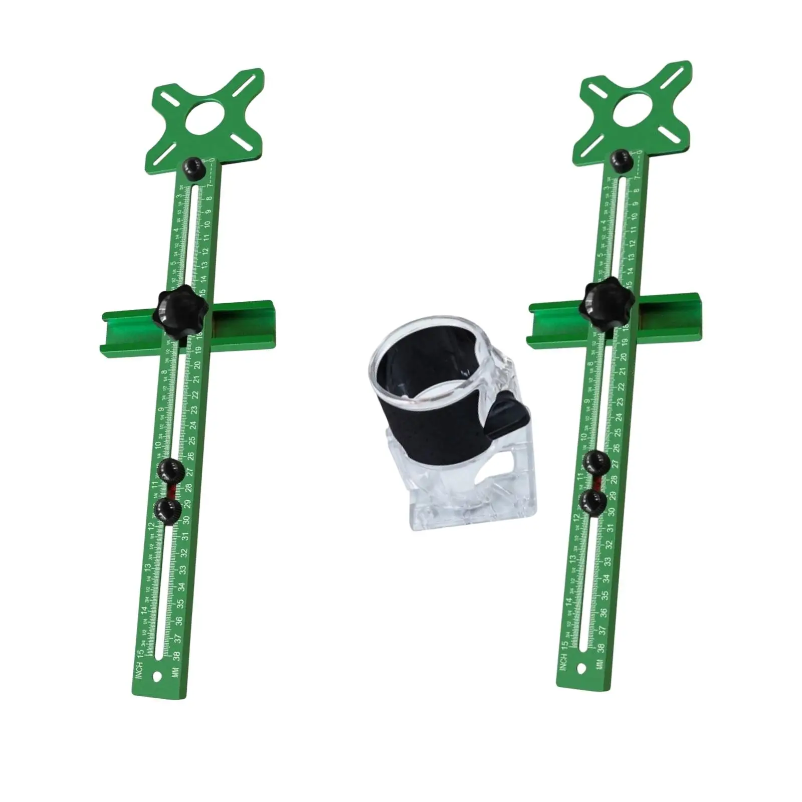 Supporto per scanalatura del router Cerchio per taglio Jig Guida per router Robusto professionista