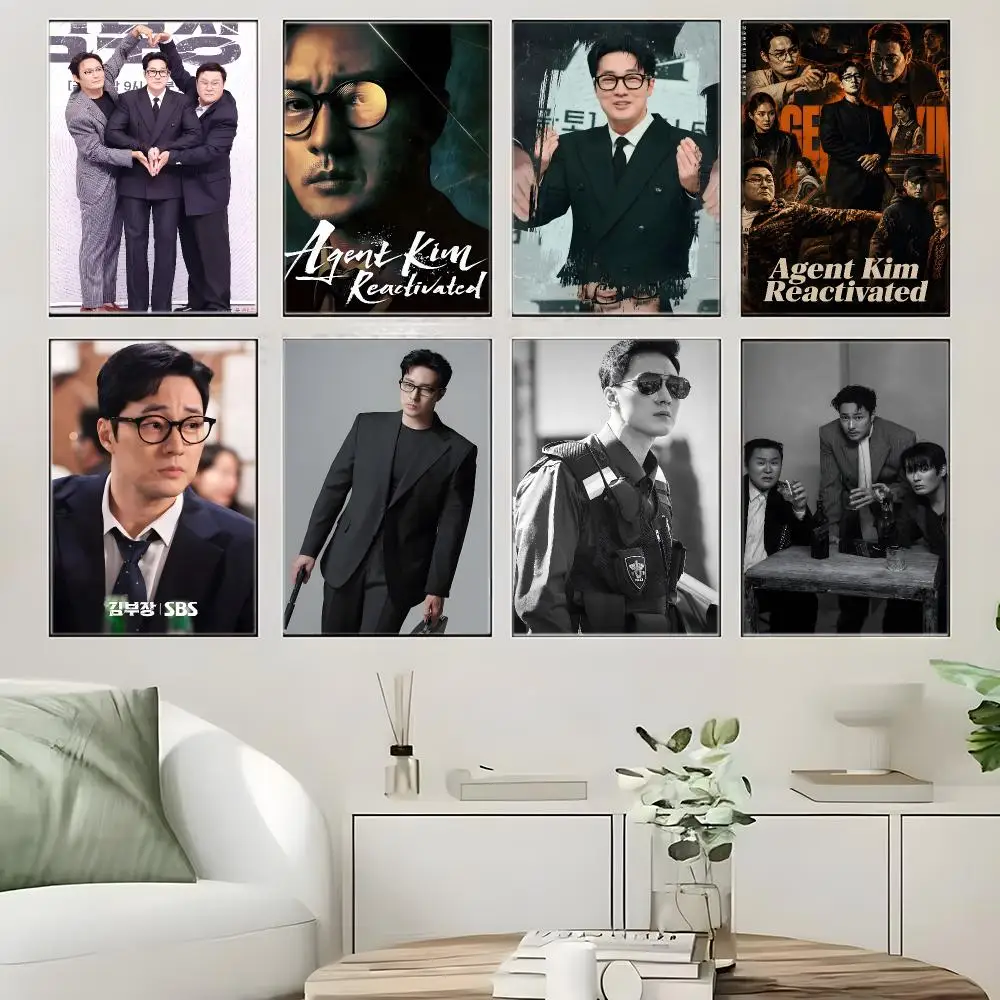 TV Series A-Agent Kim R-Reactivated Poster Crease Free Waterproof Durable All Space Wall Decor