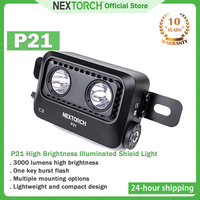 NEXTORCH P21 Portable Light, 3000 Lumen High Brightness Searchlight, Rechargeable, for Tactical Lighting, Shields, Duty