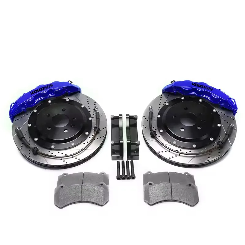 

Высокопроизводительный 6-поршневой комплект передних тормозов для Golf Mk2, Mk5, Mk6 и Mk7.