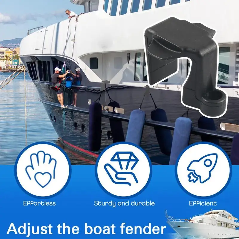 Boat Fenders Hangers 4Pcs Sturdy Bumper Clips For Boat Rail Mount Boat Buoy Clips Multifunctional Bumper Hangers For Enhanced