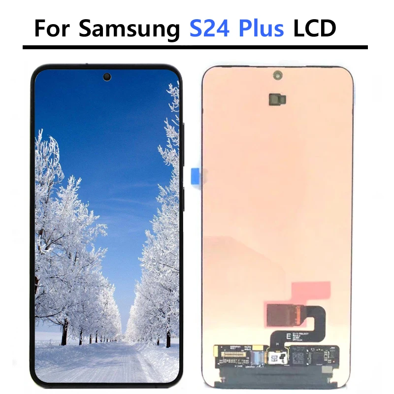 Super AMOLED For Samsung Galaxy S24+ S24 Plus LCD Display Touch Screen Assembly S24Plus S926B S926U LCD Replacement