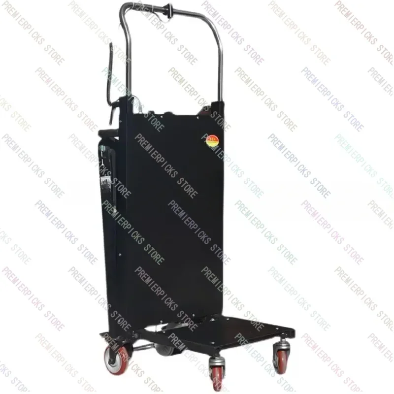 400KG Electric Stair Climbing Vehicle Cargo Handling Cart Crawler-type Up and Down  Climber Folding Hand Trolley 48V 72AH