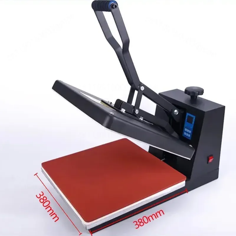 for 38 Flat Plate Heat Transfer Machine High Pressure Hot Stamping Printing Equipment for Map T Shirt Mug Sublimation Press
